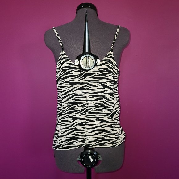 H&M Divided Zebra Tank Size US 8 - Picture 4 of 7